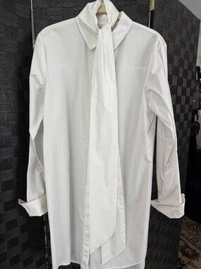 Alexander Wang long white oversize top. US size 14.